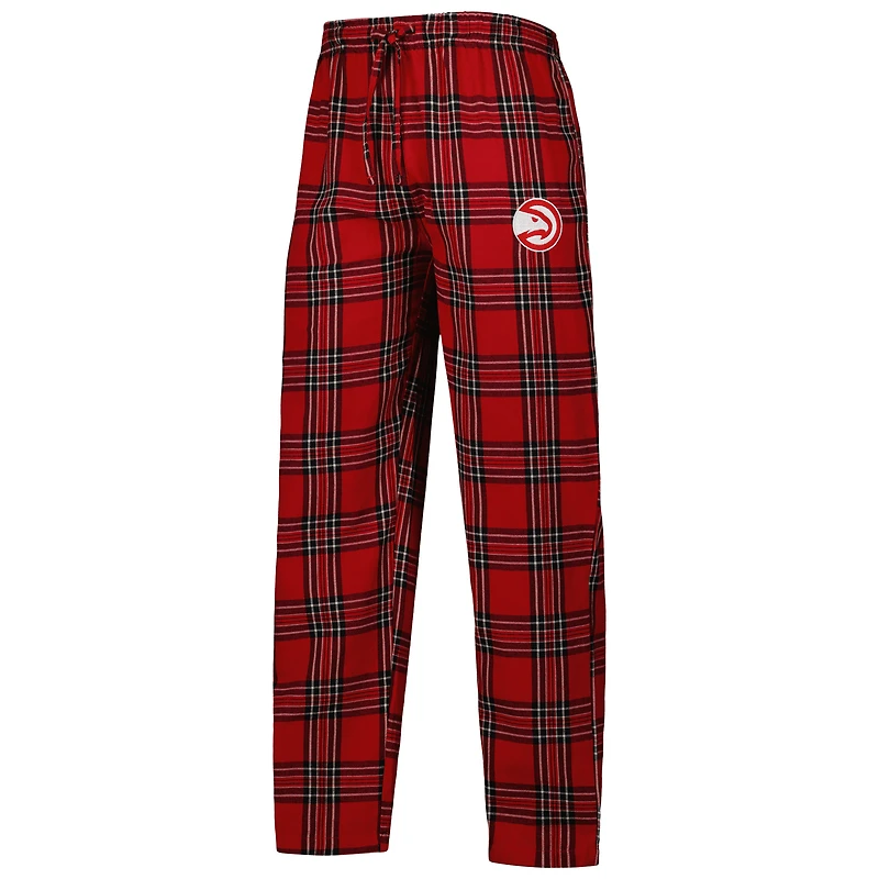 Concepts Sport T-shirt et pantalon de pyjama Atlanta Hawks Badge rouge/noir pour homme