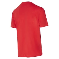 Ensemble de nuit pour homme Concepts Sport rouge/noir Atlanta Hawks Vector avec haut et pantalon en flanelle