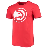 T-shirt rouge avec logo et nom du meneur de jeu Fanatics De'Andre Hunter pour hommes des Hawks d'Atlanta