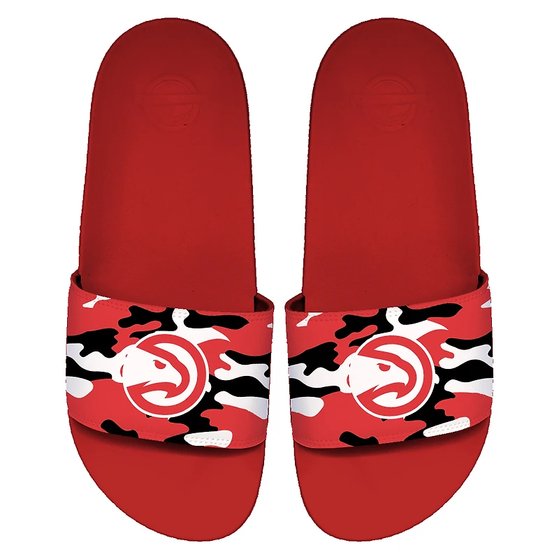Sandales ISlide Atlanta Hawks Camo Motto pour hommes