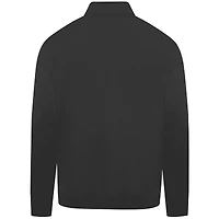 Men's Levelwear Black Atlanta Hawks Murray Quarter-Zip Pullover