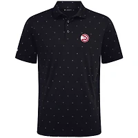 Polo Vision noir Atlanta Hawks pour homme Levelwear