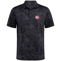 Polo noir Atlanta Hawks Whisper pour homme Levelwear