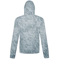 Sweat à capuche plateforme gris Levelwear pour homme des Atlanta Hawks