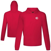 Men's Levelwear Red Atlanta Hawks Dimension R Pullover Hoodie