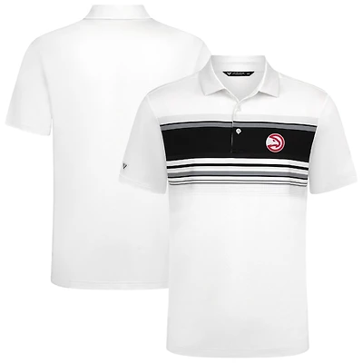 Men's Levelwear White Atlanta Hawks Onward Polo