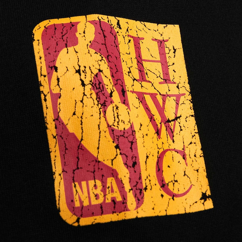 Sweat à capuche noir Mitchell & Ness Atlanta Hawks Hardwood Classics OG 2.0 pour hommes