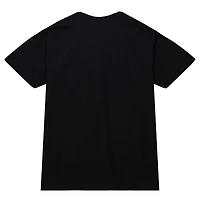 T-shirt pour homme Mitchell & Ness Dominique Wilkins Noir Atlanta Hawks Hardwood Classics Bling Concert Player