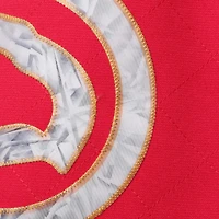 Men's Mitchell & Ness Red Atlanta Hawks 1986 Hardwood Classics 75th Anniversary Swingman Shorts
