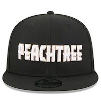 Casquette snapback New Era Atlanta Hawks 2025/26 City Edition 9FIFTY noire pour homme