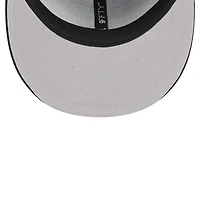 Casquette snapback New Era Atlanta Hawks 2025/26 City Edition 9FIFTY noire pour homme