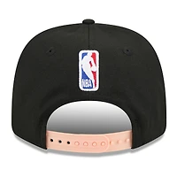 Men's New Era Black Atlanta Hawks 2025/26 City Edition 9SEVENTY Adjustable Hat