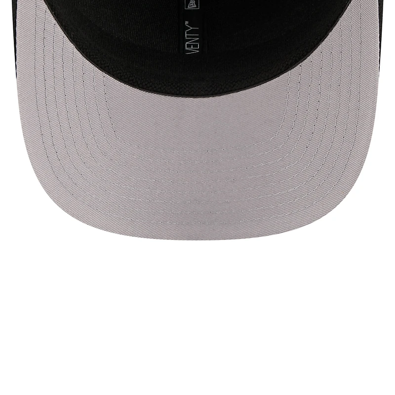 Men's New Era Black Atlanta Hawks 2025/26 City Edition 9SEVENTY Adjustable Hat