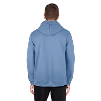 Men's New Era  Light Blue Atlanta Hawks 2024/25 City Edition Pullover Hoodie