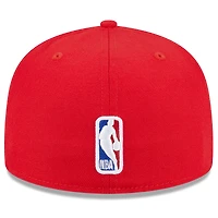 Men's New Era  Red Atlanta Hawks 2023 NBA Draft 59FIFTY Fitted Hat