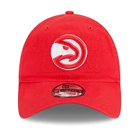 Casquette réglable New Era Atlanta Hawks 2023 NBA Draft 9TWENTY rouge pour homme