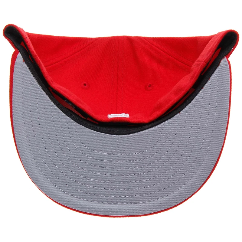 Men's New Era Red Atlanta Hawks Official Team Color 59FIFTY Fitted Hat