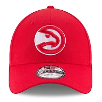 Casquette réglable 9FORTY pour homme New Era, rouge, Atlanta Hawks, couleur officielle de l'équipe
