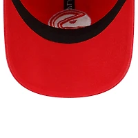 Men's New Era Red Atlanta Hawks Team 2.0 9TWENTY Adjustable Hat