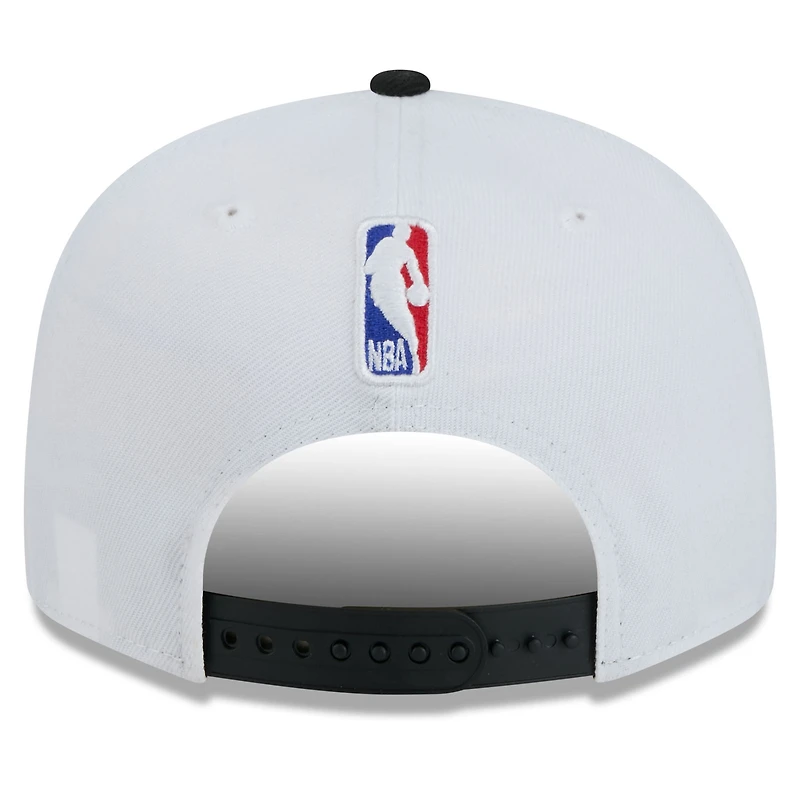 Men's New Era  White Atlanta Hawks 2024/25 City Edition 9FIFTY Snapback Hat