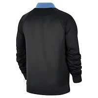 Men's Nike Black Atlanta Hawks 2024/25 City Edition Authentic Showtime Performance Full-Zip Jacket