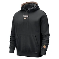 Men's Nike  Black Atlanta Hawks 2025/26 City Edition Courtside Remix Premium Hoodie