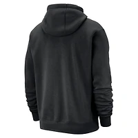 Sweat à capuche premium Nike Atlanta Hawks City Edition Courtside Remix noir pour homme