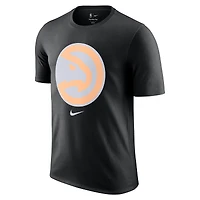 T-shirt Nike noir pour homme Atlanta Hawks 2025/26 City Edition Remix Essential Logo