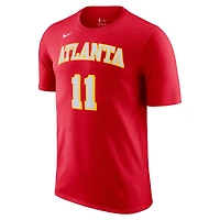T-shirt Nike Trae Young Icon Atlanta Hawks 2022/23 avec nom et numéro pour homme