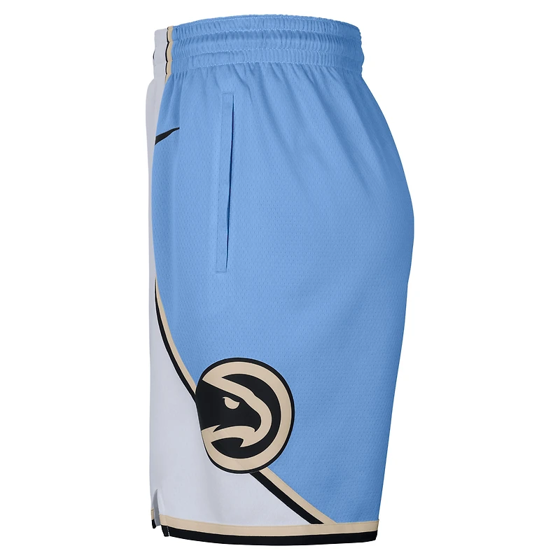 Short Nike Swingman Atlanta Hawks City Edition 2024/25 pour homme, blanc