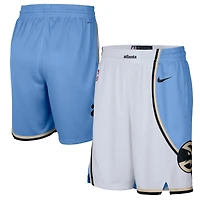 Short Nike Swingman Atlanta Hawks City Edition 2024/25 pour homme, blanc