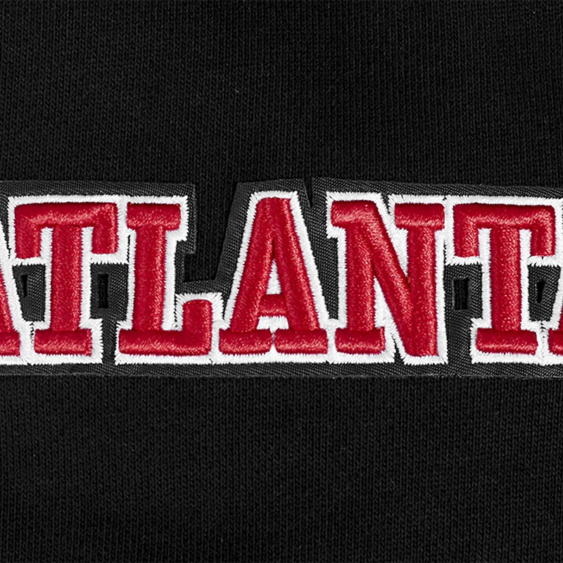 Men's Pro Standard Black Atlanta Hawks Area Code Pullover Hoodie