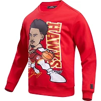 Sweat à capuche Pro Standard Trae Young Atlanta Hawks Avatar rouge pour homme