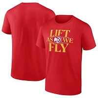 T-shirt rouge pour homme Atlanta Hawks Full Court Press