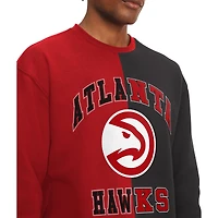 Sweat Tommy Jeans Atlanta Hawks Keith Split rouge/noir pour homme