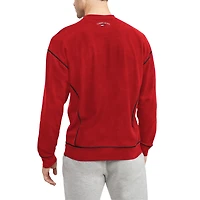 Sweat à capuche Tommy Jeans Atlanta Hawks Peter French Terry rouge pour homme