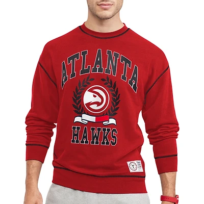 Sweat à capuche Tommy Jeans Atlanta Hawks Peter French Terry rouge pour homme