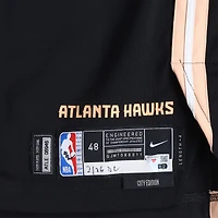 Mouhamed Gueye Atlanta Hawks Game-Used #18 Black Nike City Edition Jersey vs. Washington Wizards on February 26, 2026 - Size 48+4