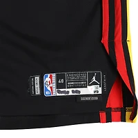 Mouhamed Gueye Atlanta Hawks Player-Issued #18 Black Jordan Brand Jersey from the 2025-26 NBA Season - Size 48+4