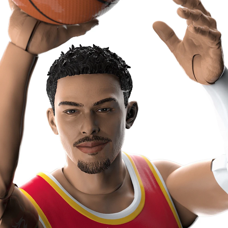 NBA x Hasbro Trae Young Atlanta Hawks Figurine de départ Série 1
