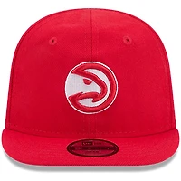 Casquette ajustable My First 9FIFTY des Atlanta Hawks de New Era pour nouveau-né et nourrisson