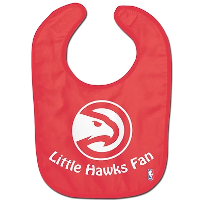Bavoir pour bébé WinCraft Atlanta Hawks Mini Team Fan All-Pro, pour nouveau-né et nourrisson