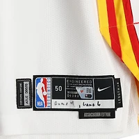 Onyeka Okongwu Atlanta Hawks Game-Used #17 White Nike Jersey vs. New York Knicks on April 25 and 30, 2026 - Size 50+4