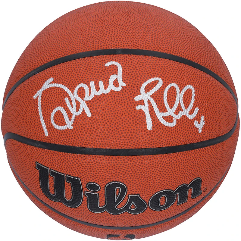 Spud Webb Atlanta Hawks Autographed Wilson Authentic Series Indoor/Outdoor Basketball