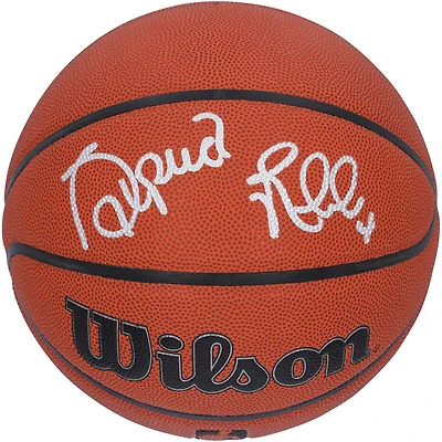 Spud Webb Atlanta Hawks Autographed Wilson Authentic Series Indoor/Outdoor Basketball  