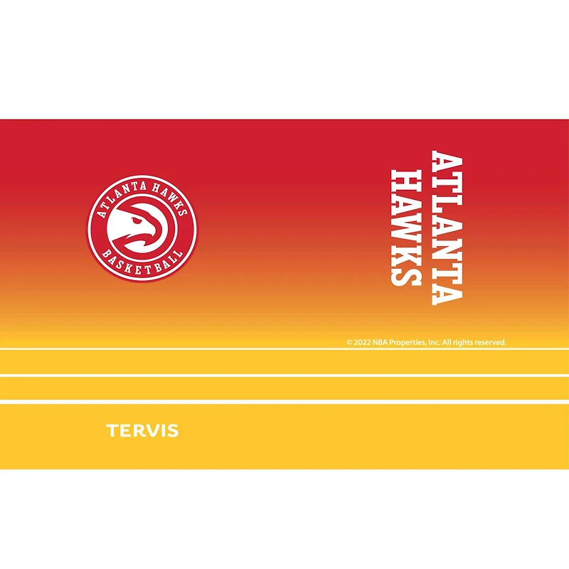 Tervis Atlanta Hawks 20oz. Gobelet de voyage en acier inoxydable ombré