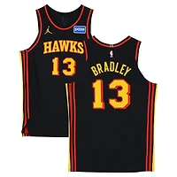 Tony Bradley Atlanta Hawks Game-Used #13 Black Jordan Brand Jersey vs. Miami Heat on April 12, 2026 - Size 54+4