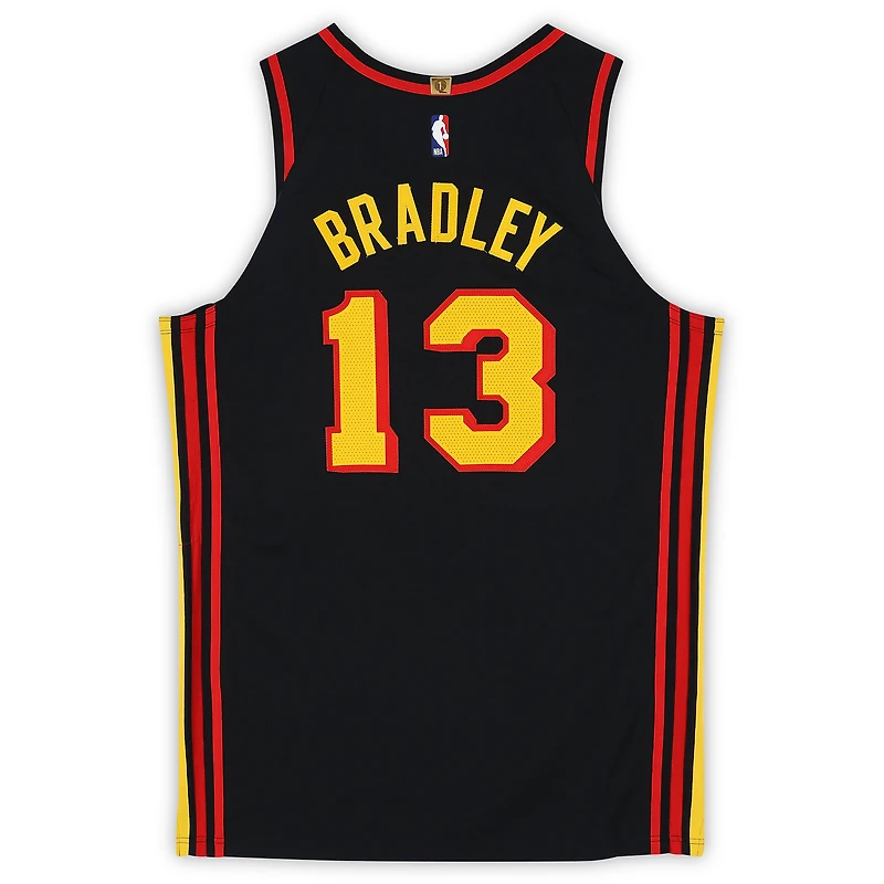 Tony Bradley Atlanta Hawks Game-Used #13 Black Jordan Brand Jersey vs. Miami Heat on April 12, 2026 - Size 54+4