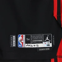 Tony Bradley Atlanta Hawks Game-Used #13 Black Jordan Brand Jersey vs. Miami Heat on April 12, 2026 - Size 54+4
