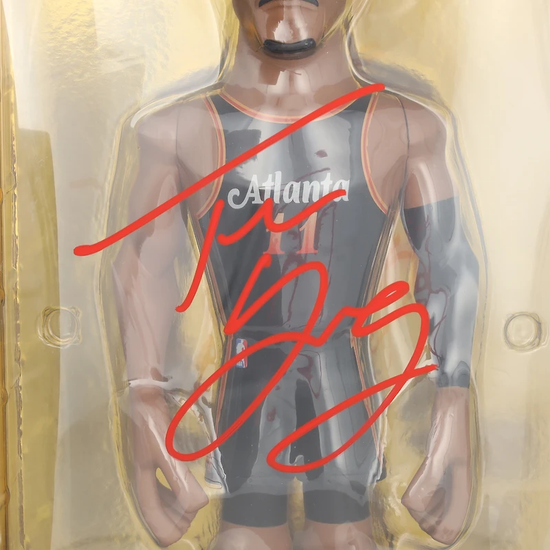 Trae Young Atlanta Hawks Autographed 12" Funko Gold Premium Vinyl Figurine with Chance at Chase